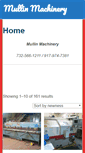 Mobile Screenshot of mullinmachinery.com